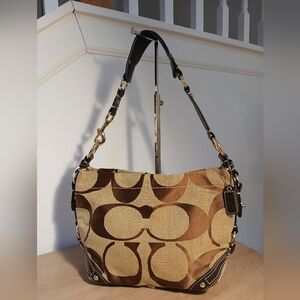 Coach Signature Carly Shoulder Bag